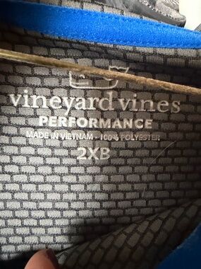 Vineyard Vines Performance 1/4 Zip in Gray - EUC - 2XB